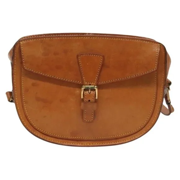 Authentic LOUIS VUITTON Nomad leather Jeune Fille PM Shoulder Bag Beige LV - Picture 5 of 16